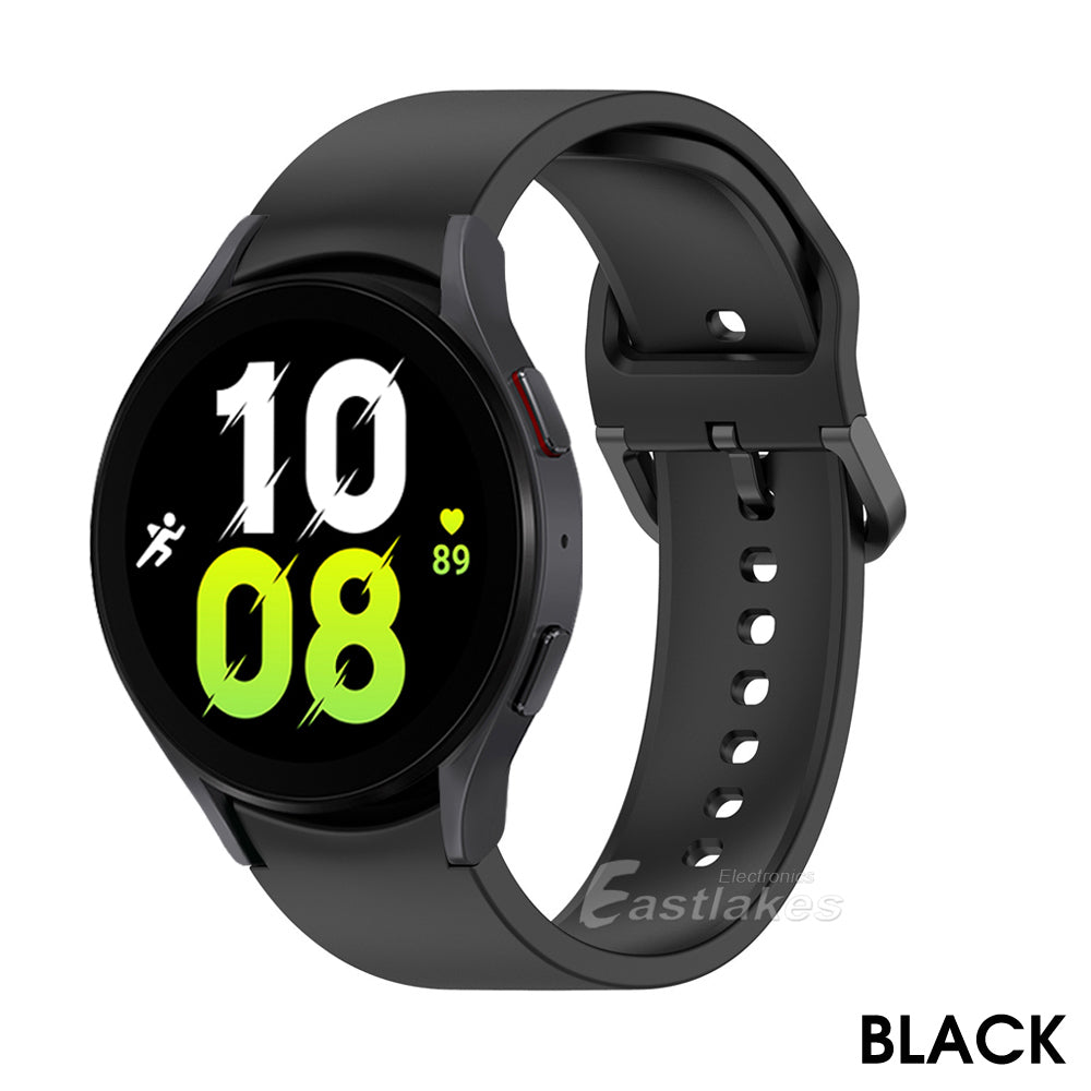 Silicone Watch Band For Samsung Galaxy Watch 4 / 4 Classic - Eastlakes Electronics